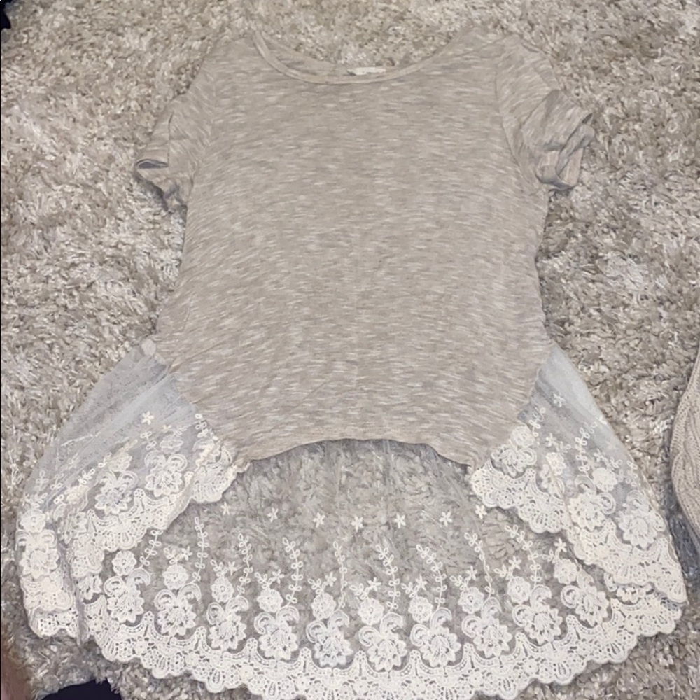 Lace pepplin